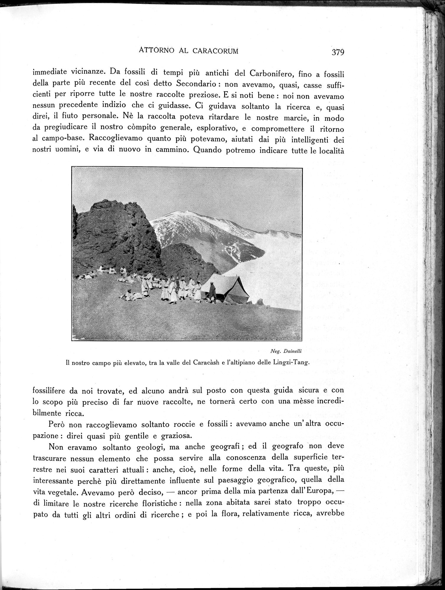 Storia della Spedizione Scientifica Italiana nel Himàlaia, Caracorùm e Turchestàn Cinese(1913-1914) : vol.1 / 451 ページ（白黒高解像度画像）