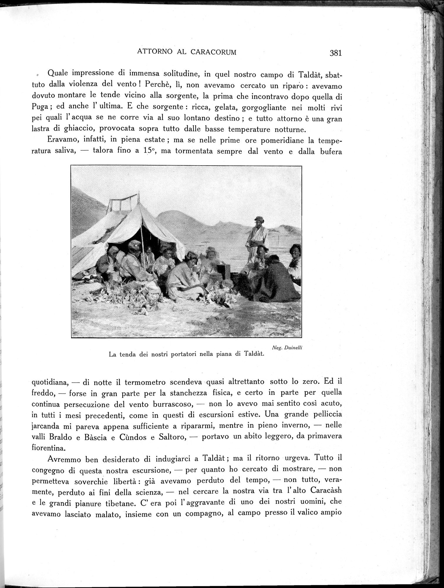 Storia della Spedizione Scientifica Italiana nel Himàlaia, Caracorùm e Turchestàn Cinese(1913-1914) : vol.1 / Page 453 (Grayscale High Resolution Image)