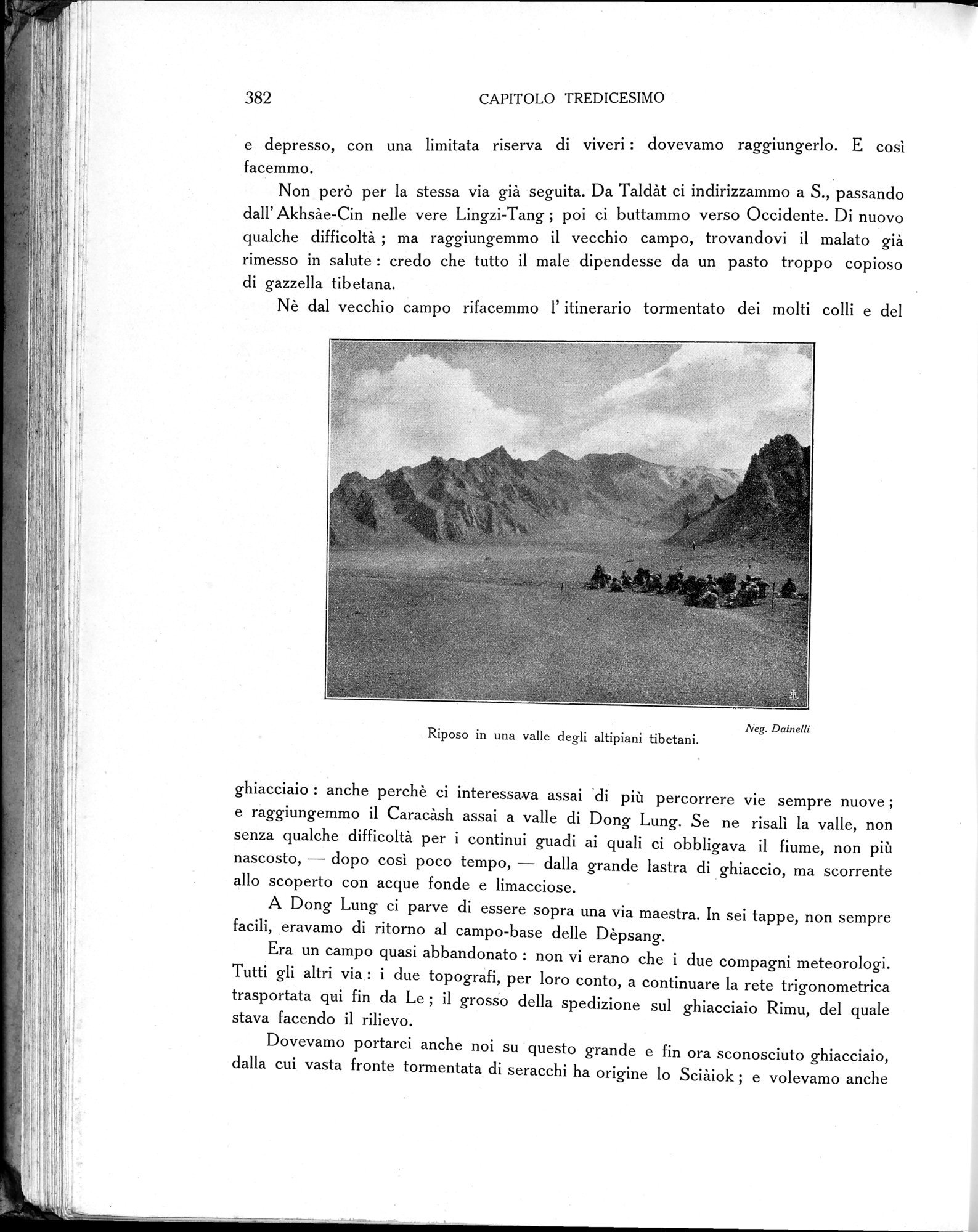 Storia della Spedizione Scientifica Italiana nel Himàlaia, Caracorùm e Turchestàn Cinese(1913-1914) : vol.1 / Page 454 (Grayscale High Resolution Image)