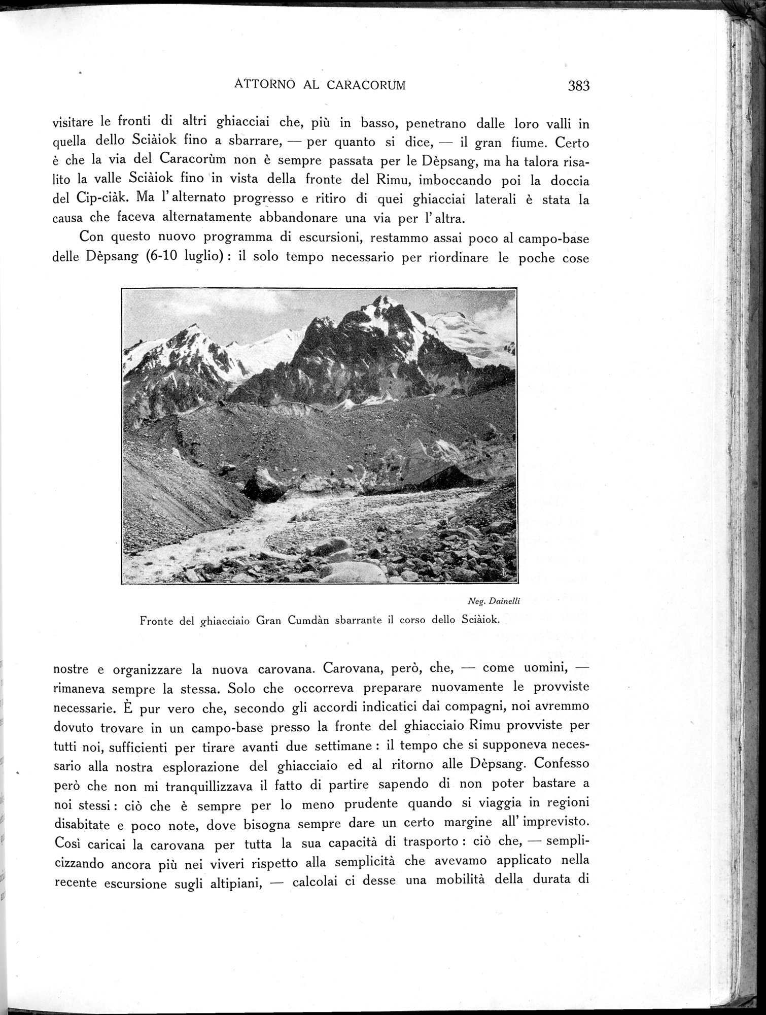 Storia della Spedizione Scientifica Italiana nel Himàlaia, Caracorùm e Turchestàn Cinese(1913-1914) : vol.1 / Page 455 (Grayscale High Resolution Image)