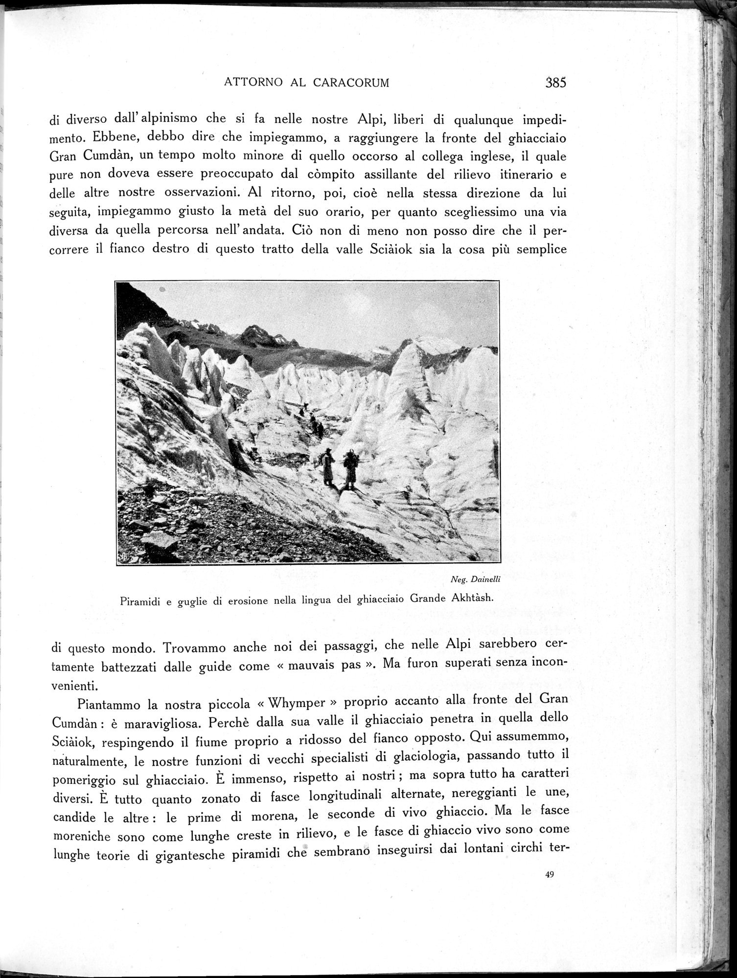 Storia della Spedizione Scientifica Italiana nel Himàlaia, Caracorùm e Turchestàn Cinese(1913-1914) : vol.1 / Page 457 (Grayscale High Resolution Image)