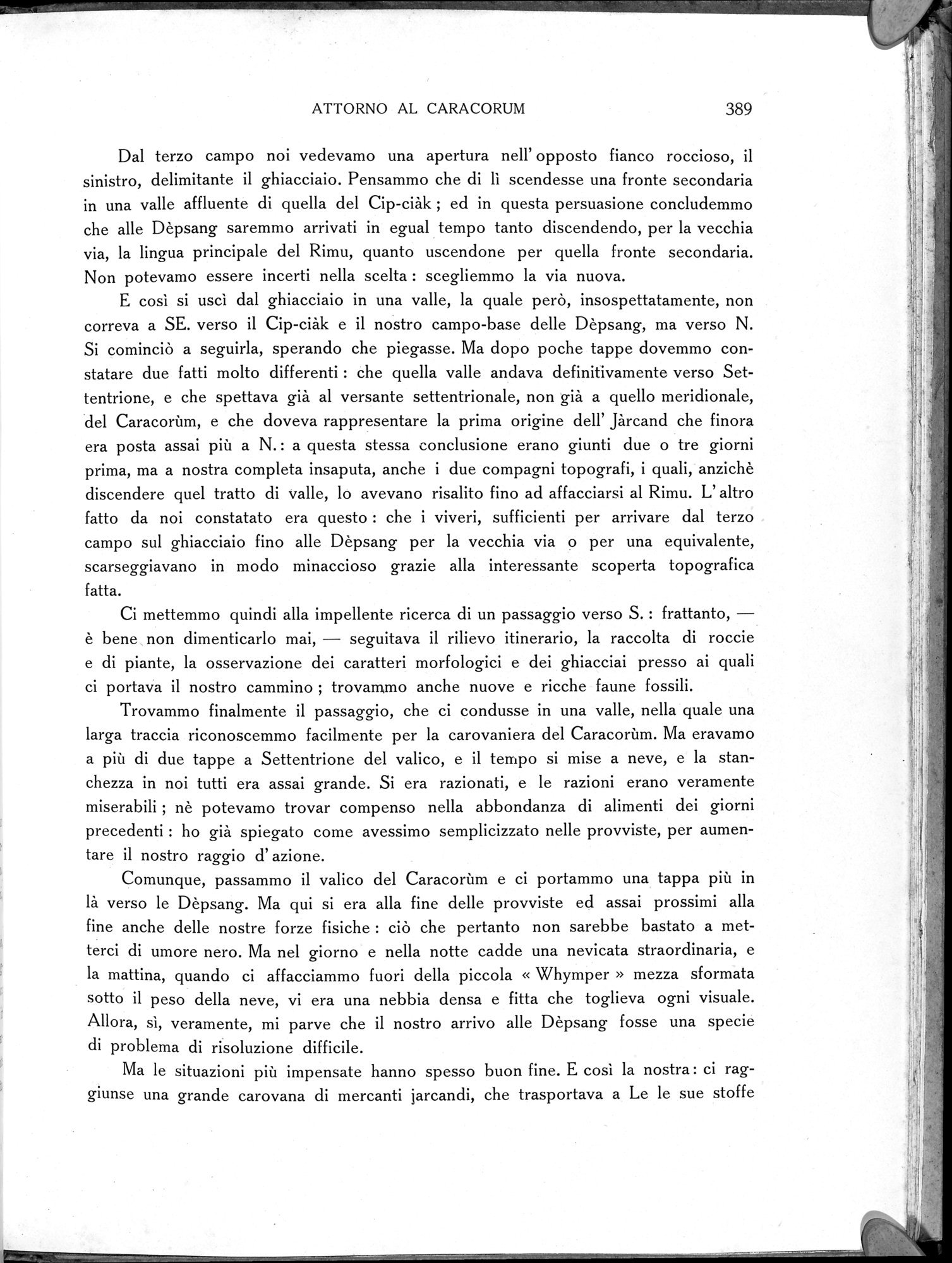 Storia della Spedizione Scientifica Italiana nel Himàlaia, Caracorùm e Turchestàn Cinese(1913-1914) : vol.1 / Page 461 (Grayscale High Resolution Image)