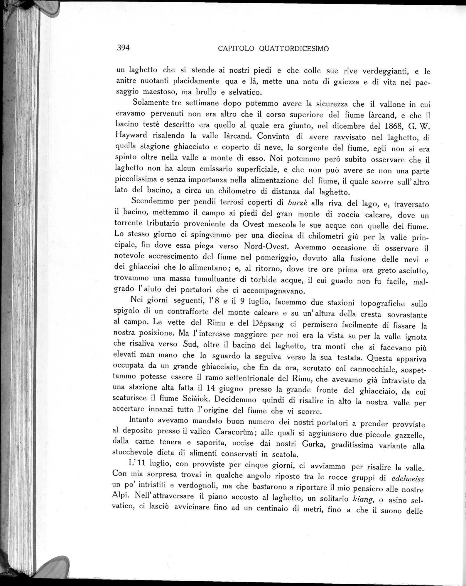 Storia della Spedizione Scientifica Italiana nel Himàlaia, Caracorùm e Turchestàn Cinese(1913-1914) : vol.1 / Page 468 (Grayscale High Resolution Image)