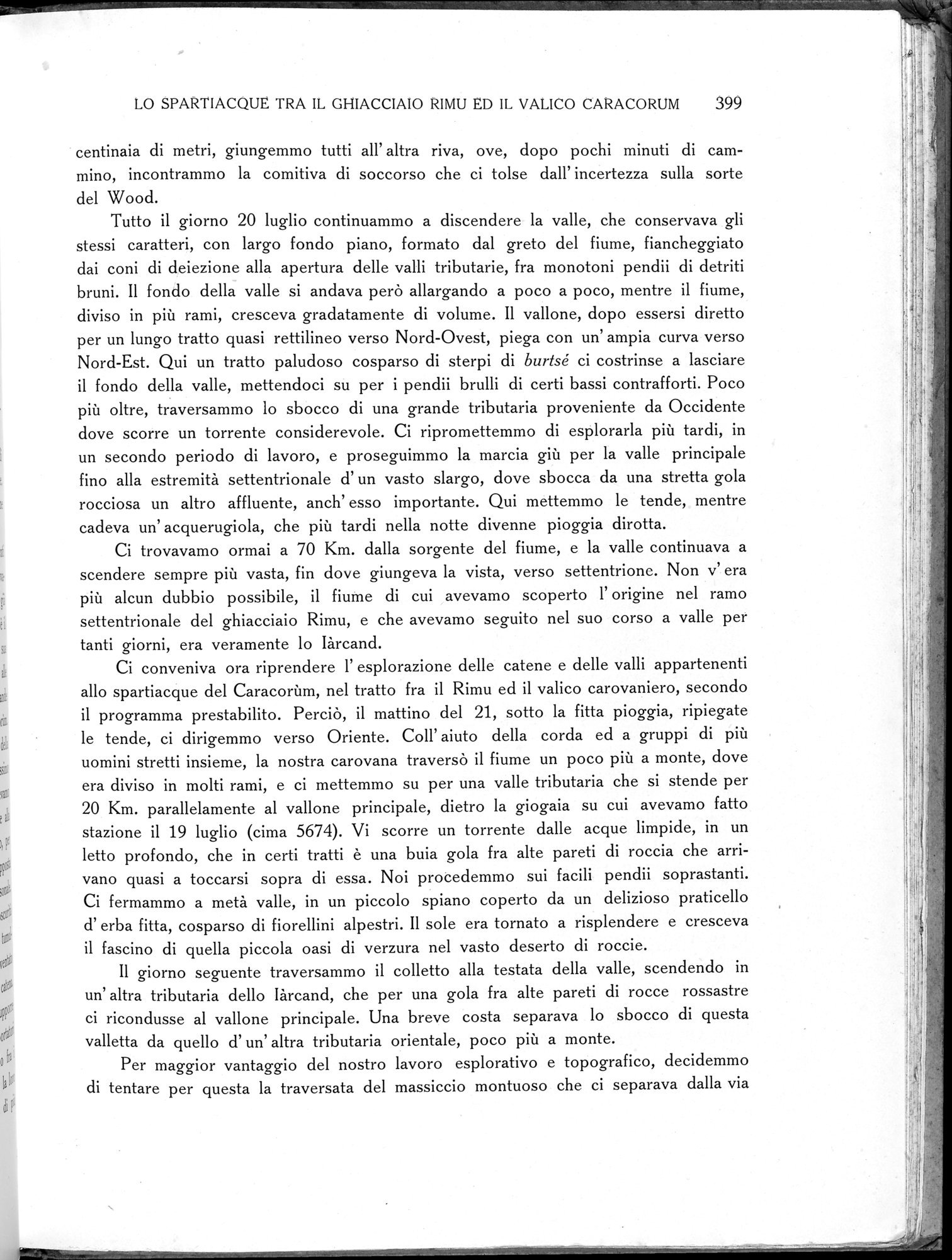 Storia della Spedizione Scientifica Italiana nel Himàlaia, Caracorùm e Turchestàn Cinese(1913-1914) : vol.1 / Page 473 (Grayscale High Resolution Image)