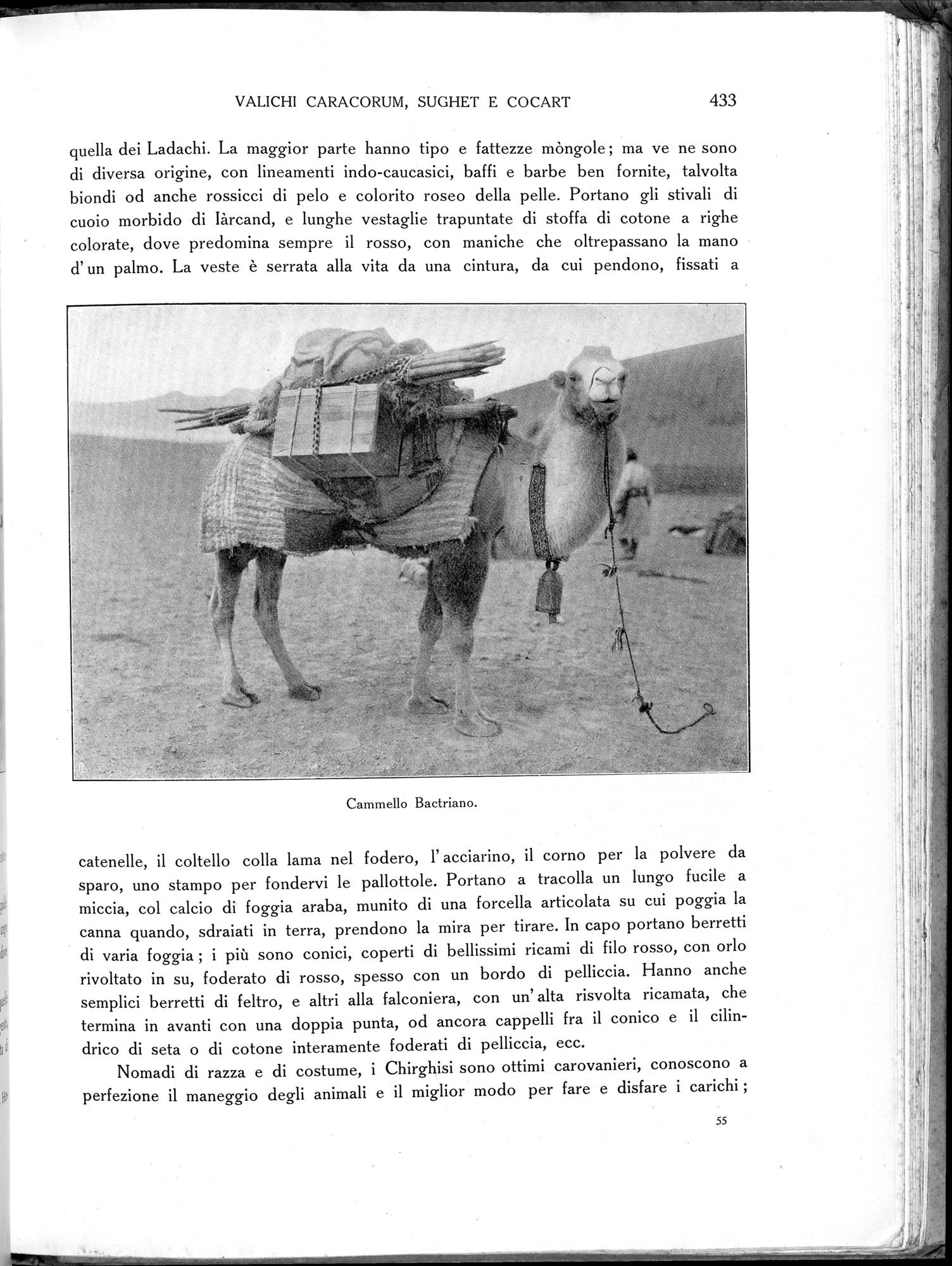 Storia della Spedizione Scientifica Italiana nel Himàlaia, Caracorùm e Turchestàn Cinese(1913-1914) : vol.1 / 513 ページ（白黒高解像度画像）