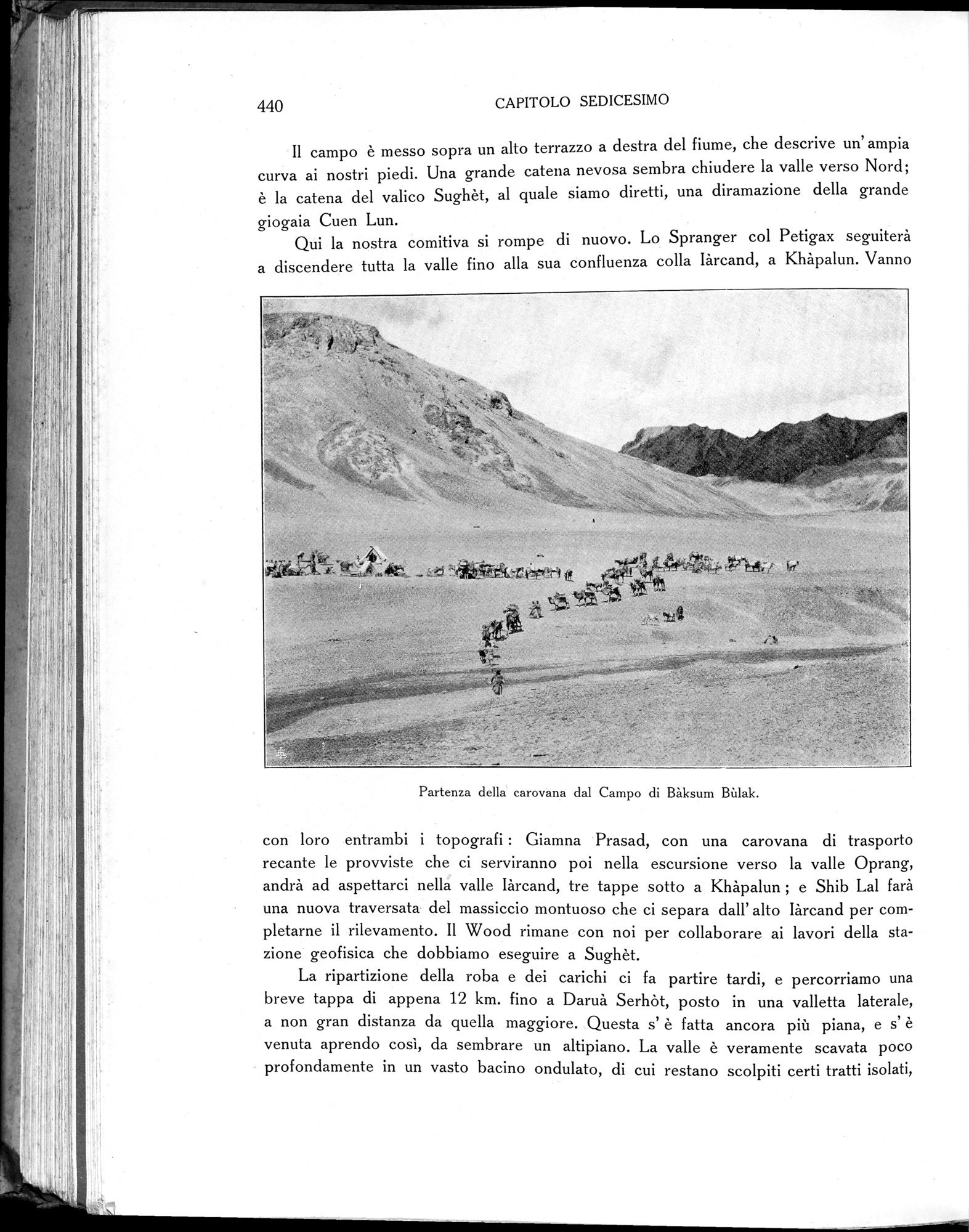 Storia della Spedizione Scientifica Italiana nel Himàlaia, Caracorùm e Turchestàn Cinese(1913-1914) : vol.1 / 520 ページ（白黒高解像度画像）