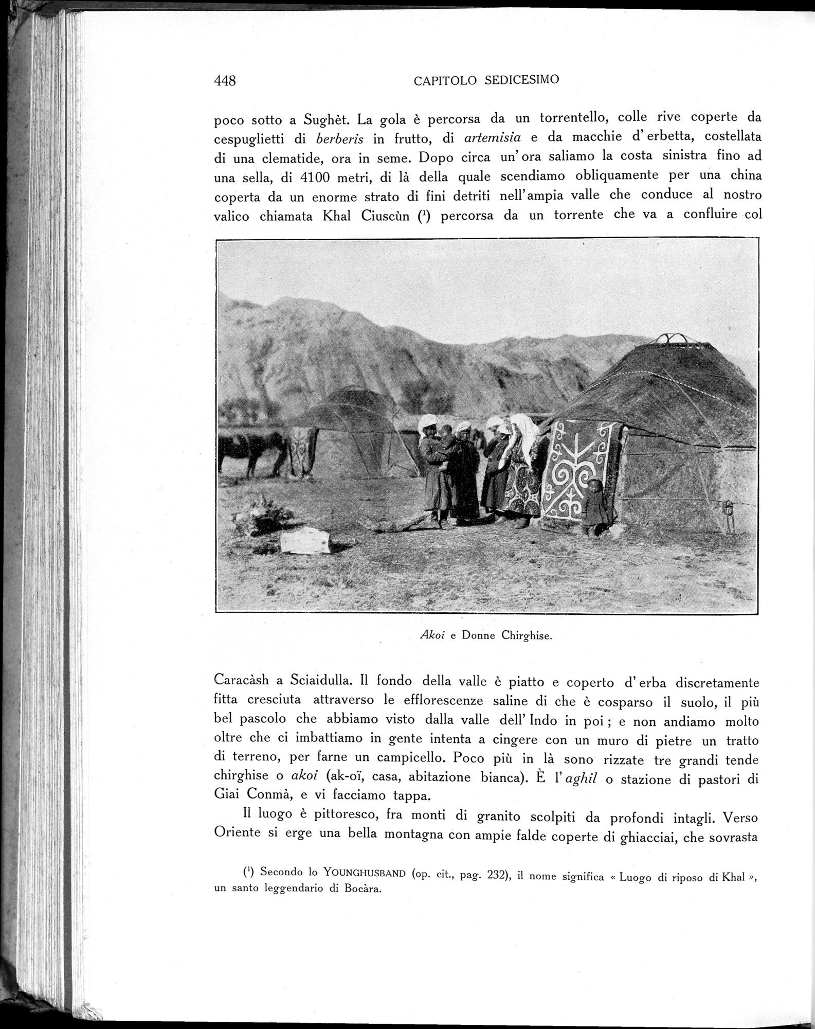Storia della Spedizione Scientifica Italiana nel Himàlaia, Caracorùm e Turchestàn Cinese(1913-1914) : vol.1 / Page 528 (Grayscale High Resolution Image)