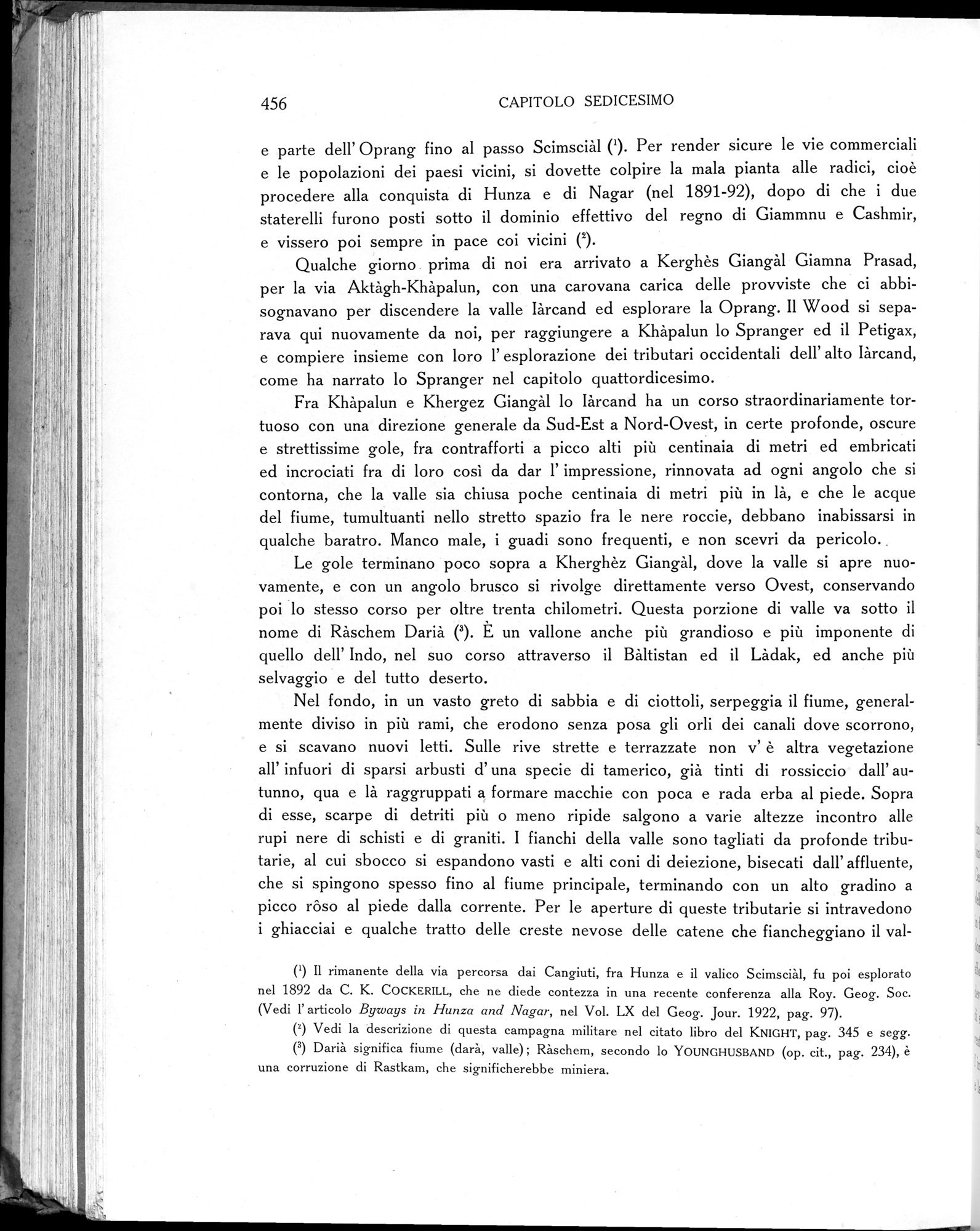 Storia della Spedizione Scientifica Italiana nel Himàlaia, Caracorùm e Turchestàn Cinese(1913-1914) : vol.1 / Page 536 (Grayscale High Resolution Image)