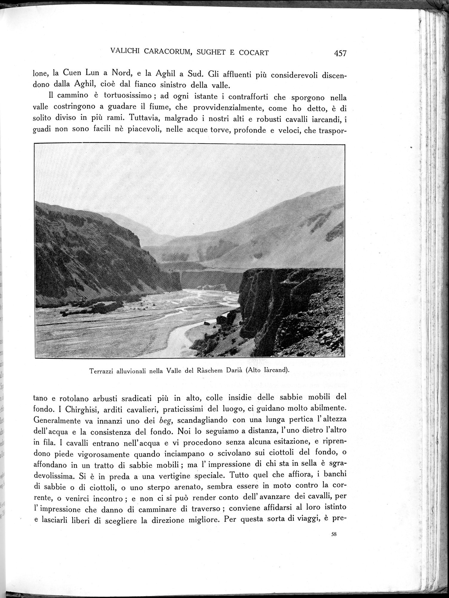 Storia della Spedizione Scientifica Italiana nel Himàlaia, Caracorùm e Turchestàn Cinese(1913-1914) : vol.1 / Page 537 (Grayscale High Resolution Image)