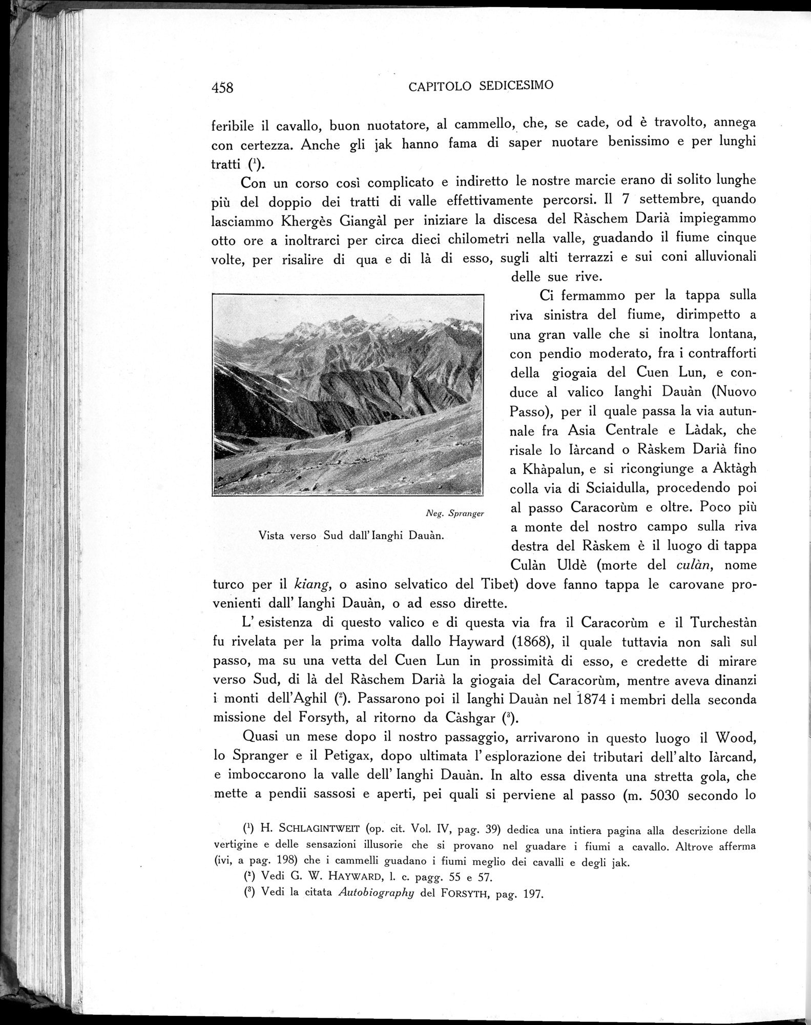 Storia della Spedizione Scientifica Italiana nel Himàlaia, Caracorùm e Turchestàn Cinese(1913-1914) : vol.1 / Page 538 (Grayscale High Resolution Image)