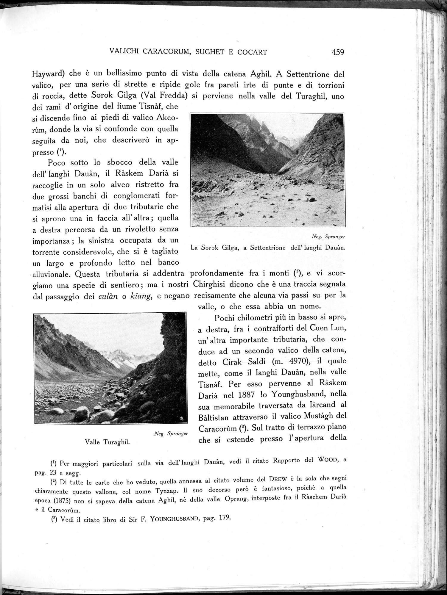 Storia della Spedizione Scientifica Italiana nel Himàlaia, Caracorùm e Turchestàn Cinese(1913-1914) : vol.1 / Page 539 (Grayscale High Resolution Image)