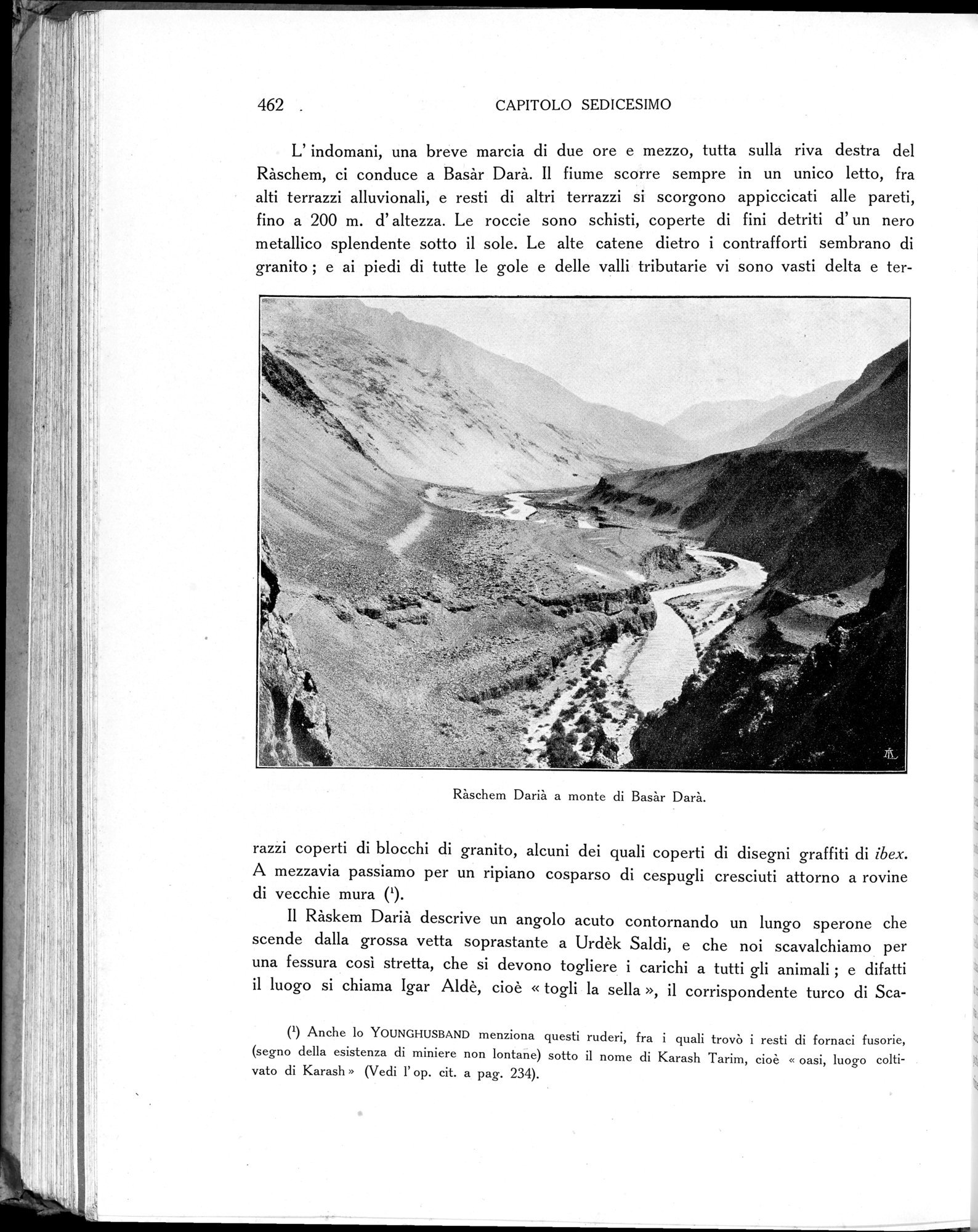 Storia della Spedizione Scientifica Italiana nel Himàlaia, Caracorùm e Turchestàn Cinese(1913-1914) : vol.1 / Page 542 (Grayscale High Resolution Image)
