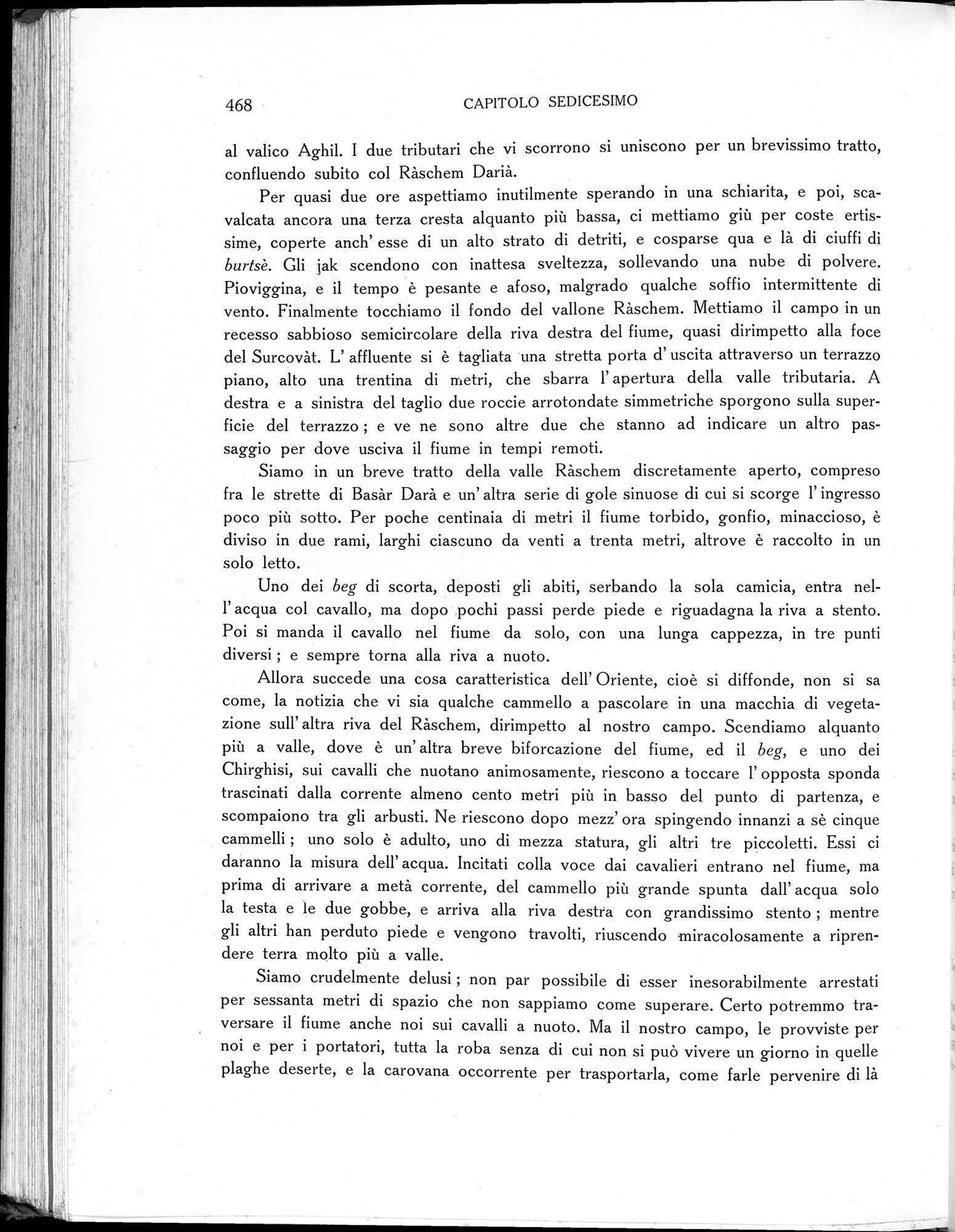 Storia della Spedizione Scientifica Italiana nel Himàlaia, Caracorùm e Turchestàn Cinese(1913-1914) : vol.1 / 552 ページ（白黒高解像度画像）