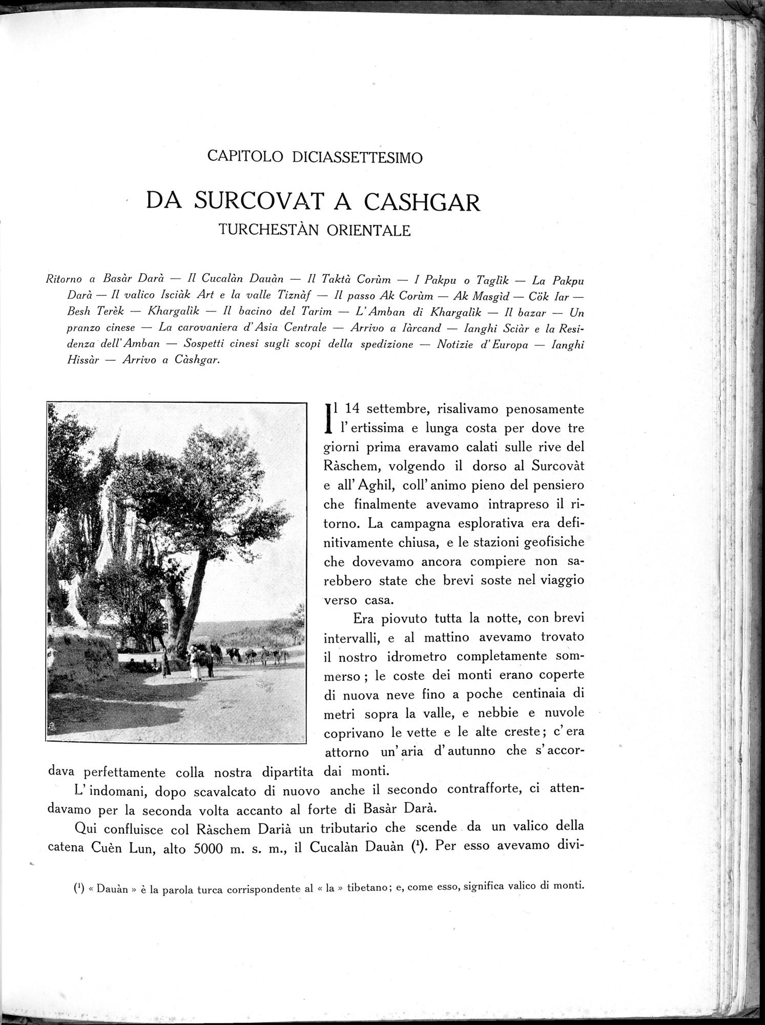 Storia della Spedizione Scientifica Italiana nel Himàlaia, Caracorùm e Turchestàn Cinese(1913-1914) : vol.1 / Page 555 (Grayscale High Resolution Image)