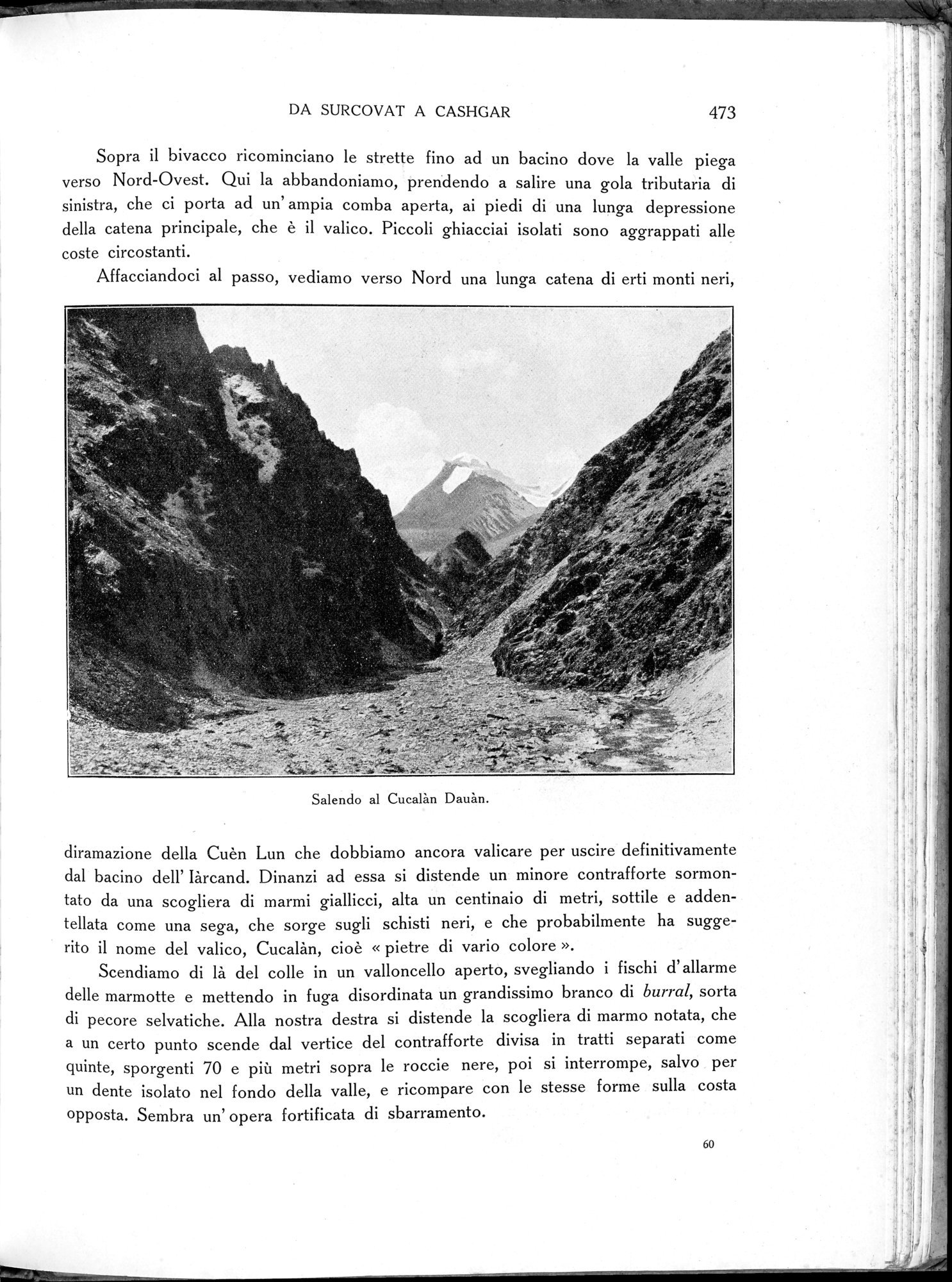 Storia della Spedizione Scientifica Italiana nel Himàlaia, Caracorùm e Turchestàn Cinese(1913-1914) : vol.1 / 557 ページ（白黒高解像度画像）