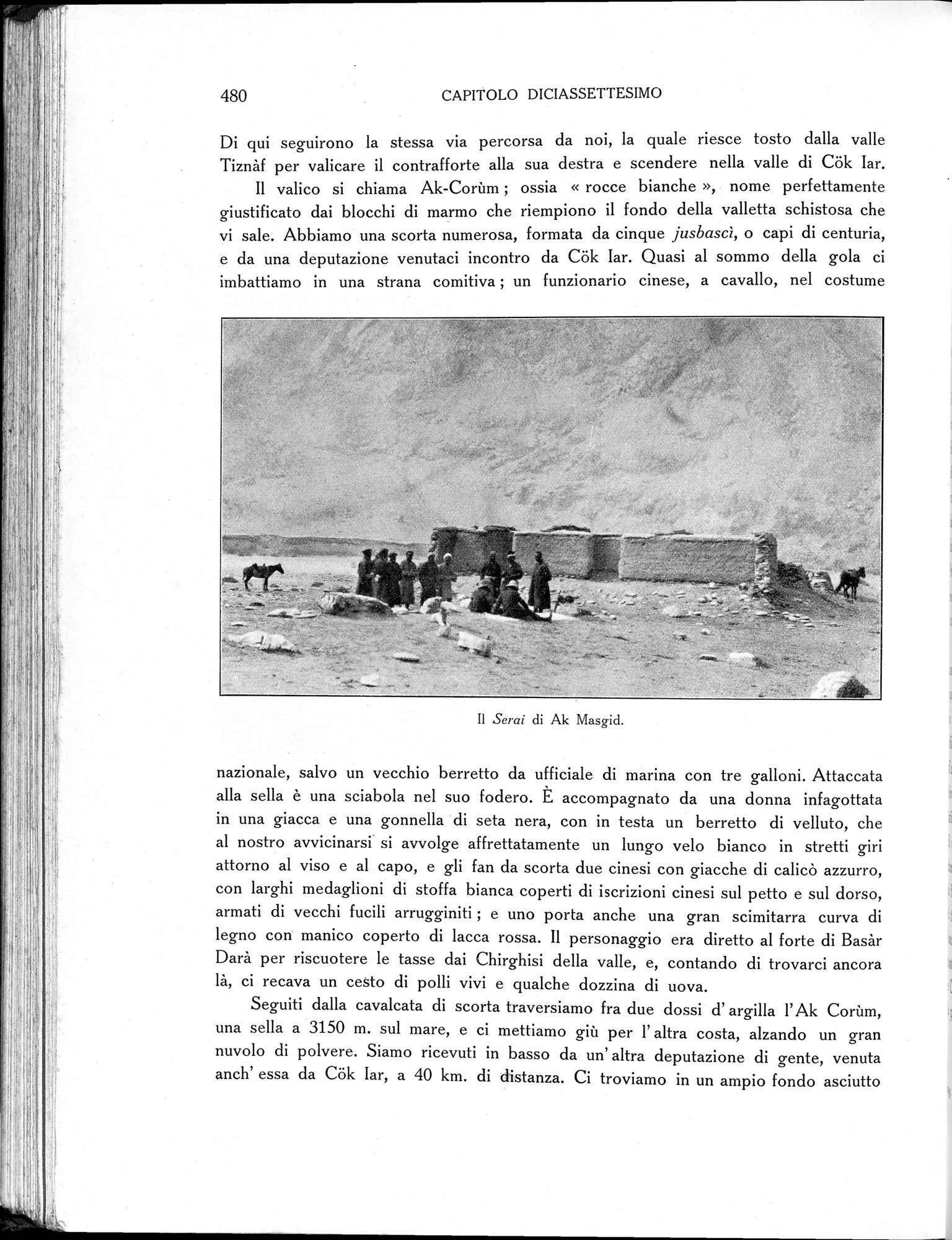 Storia della Spedizione Scientifica Italiana nel Himàlaia, Caracorùm e Turchestàn Cinese(1913-1914) : vol.1 / Page 564 (Grayscale High Resolution Image)