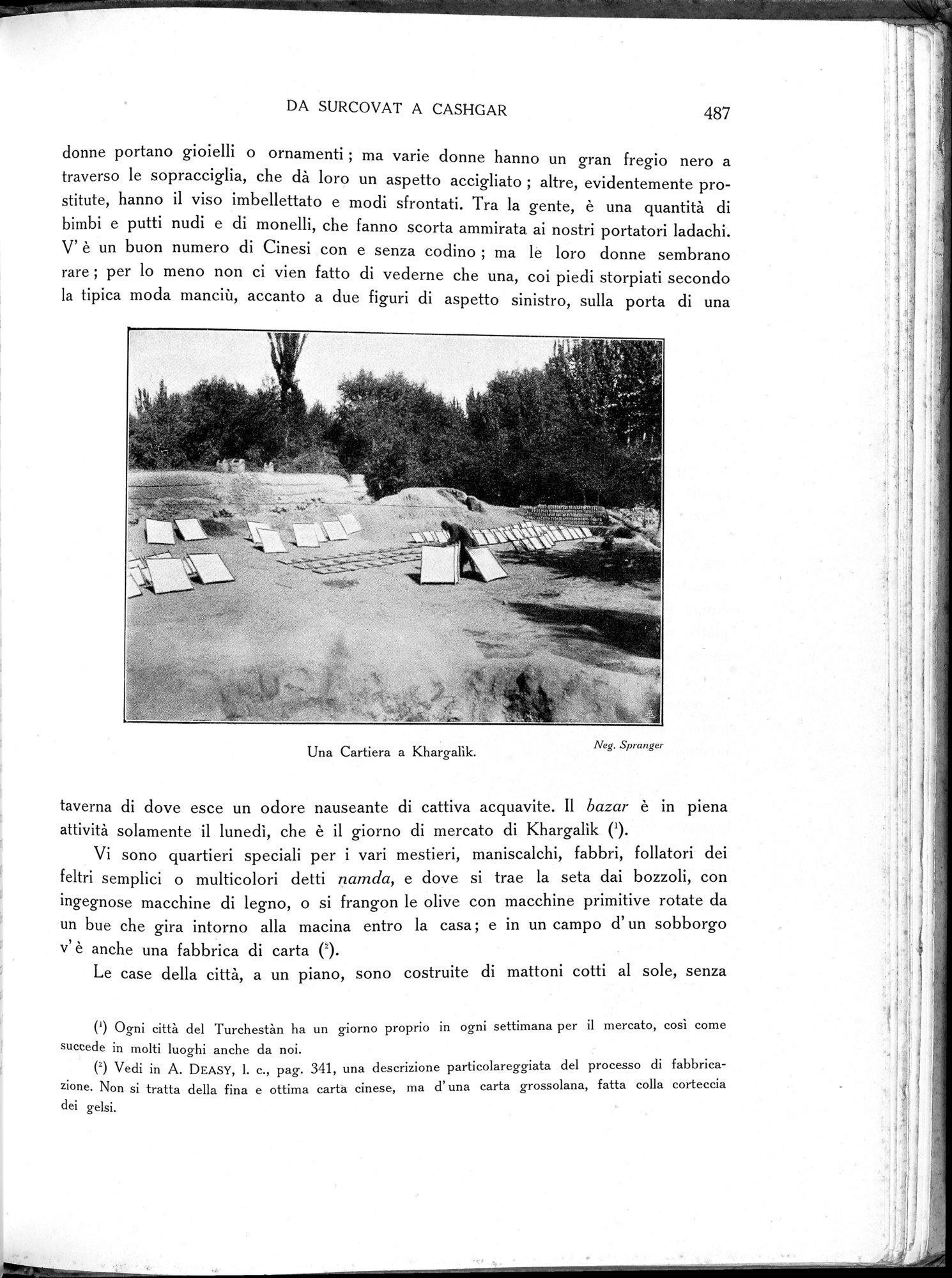 Storia della Spedizione Scientifica Italiana nel Himàlaia, Caracorùm e Turchestàn Cinese(1913-1914) : vol.1 / Page 571 (Grayscale High Resolution Image)