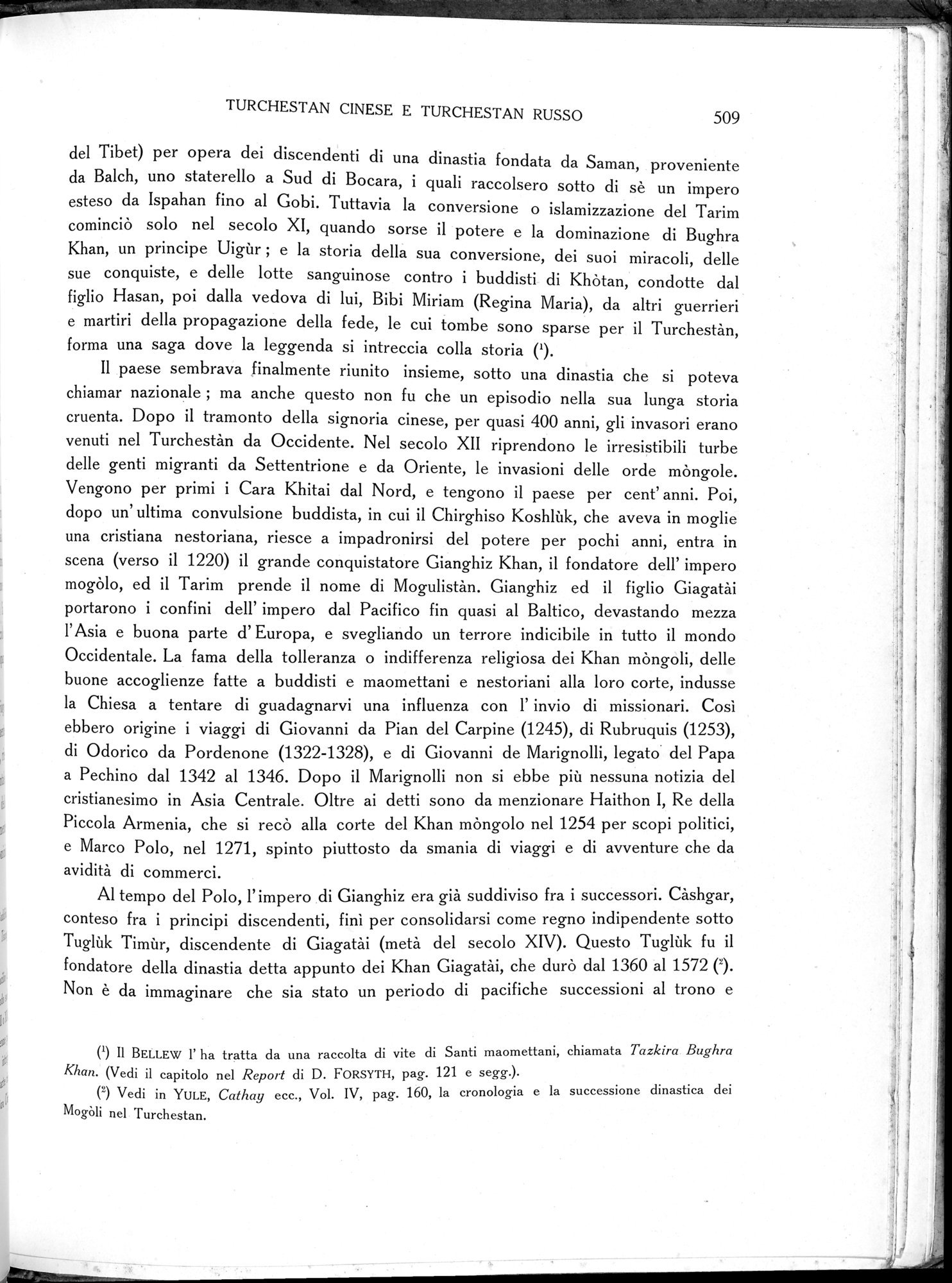 Storia della Spedizione Scientifica Italiana nel Himàlaia, Caracorùm e Turchestàn Cinese(1913-1914) : vol.1 / Page 601 (Grayscale High Resolution Image)