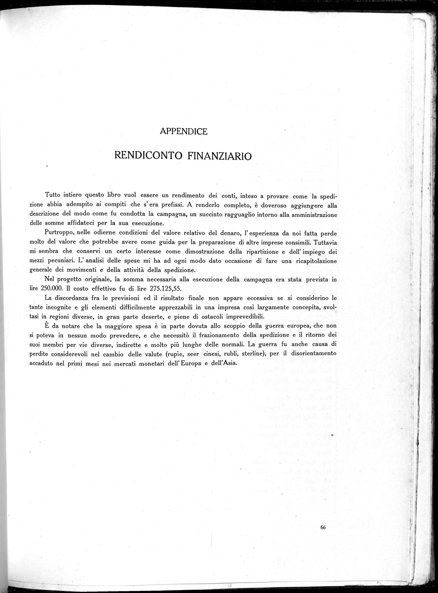 Storia della Spedizione Scientifica Italiana nel Himàlaia, Caracorùm e Turchestàn Cinese(1913-1914) : vol.1 / 613 ページ（白黒高解像度画像）