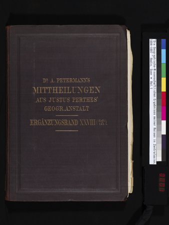 Die Geographische-Wissenschaftlichen Ergebnisse meiner Reisen in Zentralasien, 1894-1897 : vol.1 : Page 1