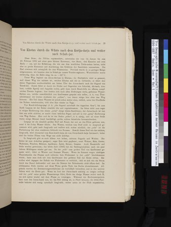 Die Geographische-Wissenschaftlichen Ergebnisse meiner Reisen in Zentralasien, 1894-1897 : vol.1 : Page 41