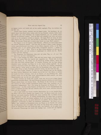 Die Geographische-Wissenschaftlichen Ergebnisse meiner Reisen in Zentralasien, 1894-1897 : vol.1 : Page 95