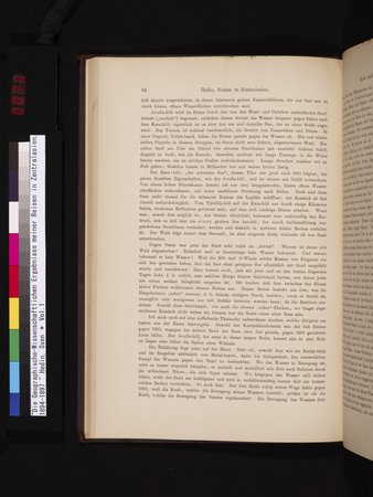 Die Geographische-Wissenschaftlichen Ergebnisse meiner Reisen in Zentralasien, 1894-1897 : vol.1 : Page 96