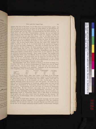 Die Geographische-Wissenschaftlichen Ergebnisse meiner Reisen in Zentralasien, 1894-1897 : vol.1 : Page 123