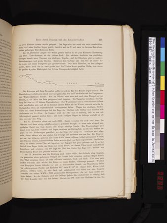 Die Geographische-Wissenschaftlichen Ergebnisse meiner Reisen in Zentralasien, 1894-1897 : vol.1 : Page 345