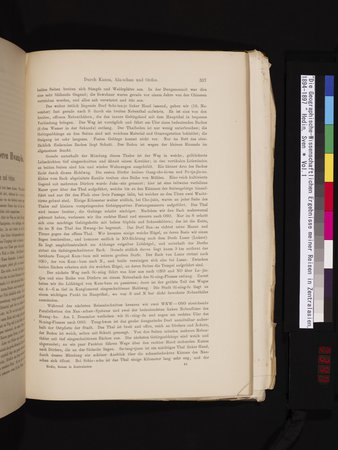 Die Geographische-Wissenschaftlichen Ergebnisse meiner Reisen in Zentralasien, 1894-1897 : vol.1 : Page 349