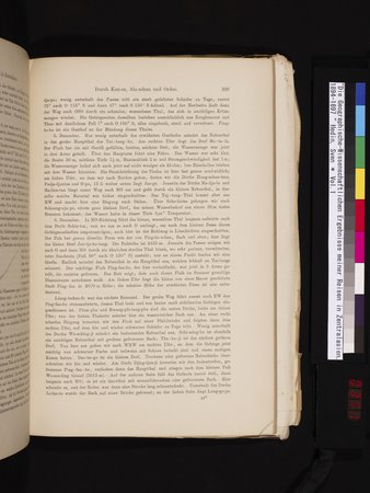 Die Geographische-Wissenschaftlichen Ergebnisse meiner Reisen in Zentralasien, 1894-1897 : vol.1 : Page 351