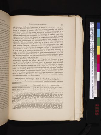 Die Geographische-Wissenschaftlichen Ergebnisse meiner Reisen in Zentralasien, 1894-1897 : vol.1 : Page 395