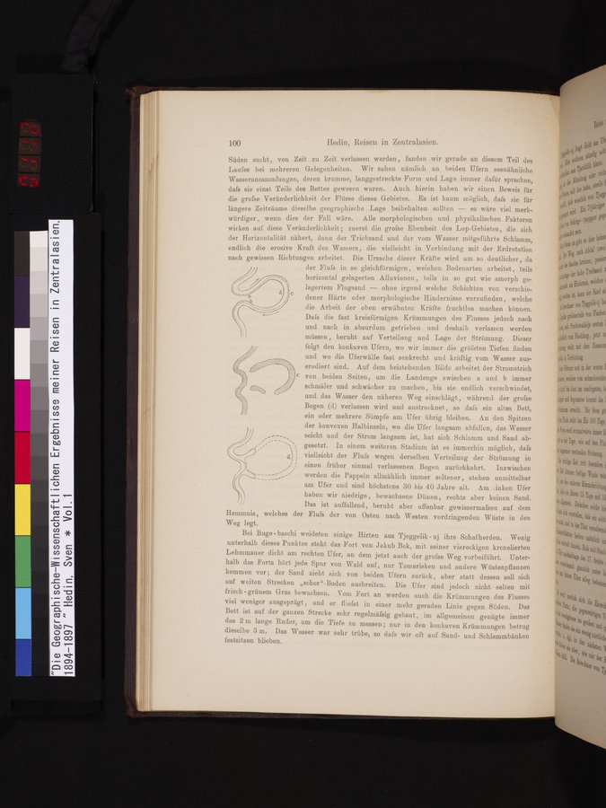 Die Geographische-Wissenschaftlichen Ergebnisse meiner Reisen in Zentralasien, 1894-1897 : vol.1 / 112 ページ（カラー画像）