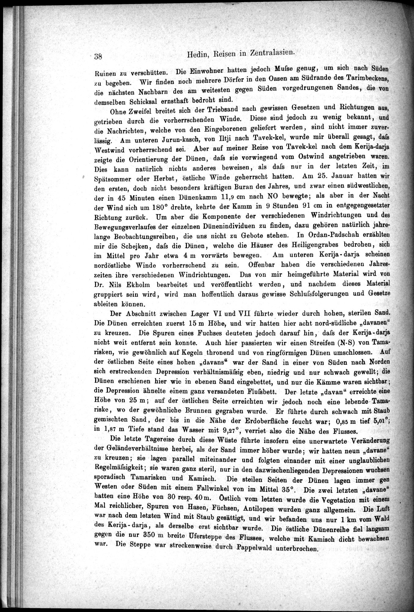 Die Geographische-Wissenschaftlichen Ergebnisse meiner Reisen in Zentralasien, 1894-1897 : vol.1 / Page 50 (Grayscale High Resolution Image)