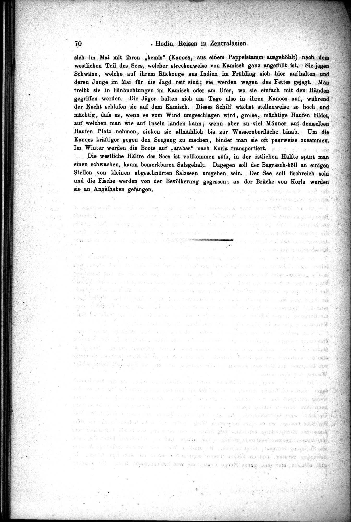 Die Geographische-Wissenschaftlichen Ergebnisse meiner Reisen in Zentralasien, 1894-1897 : vol.1 / Page 82 (Grayscale High Resolution Image)