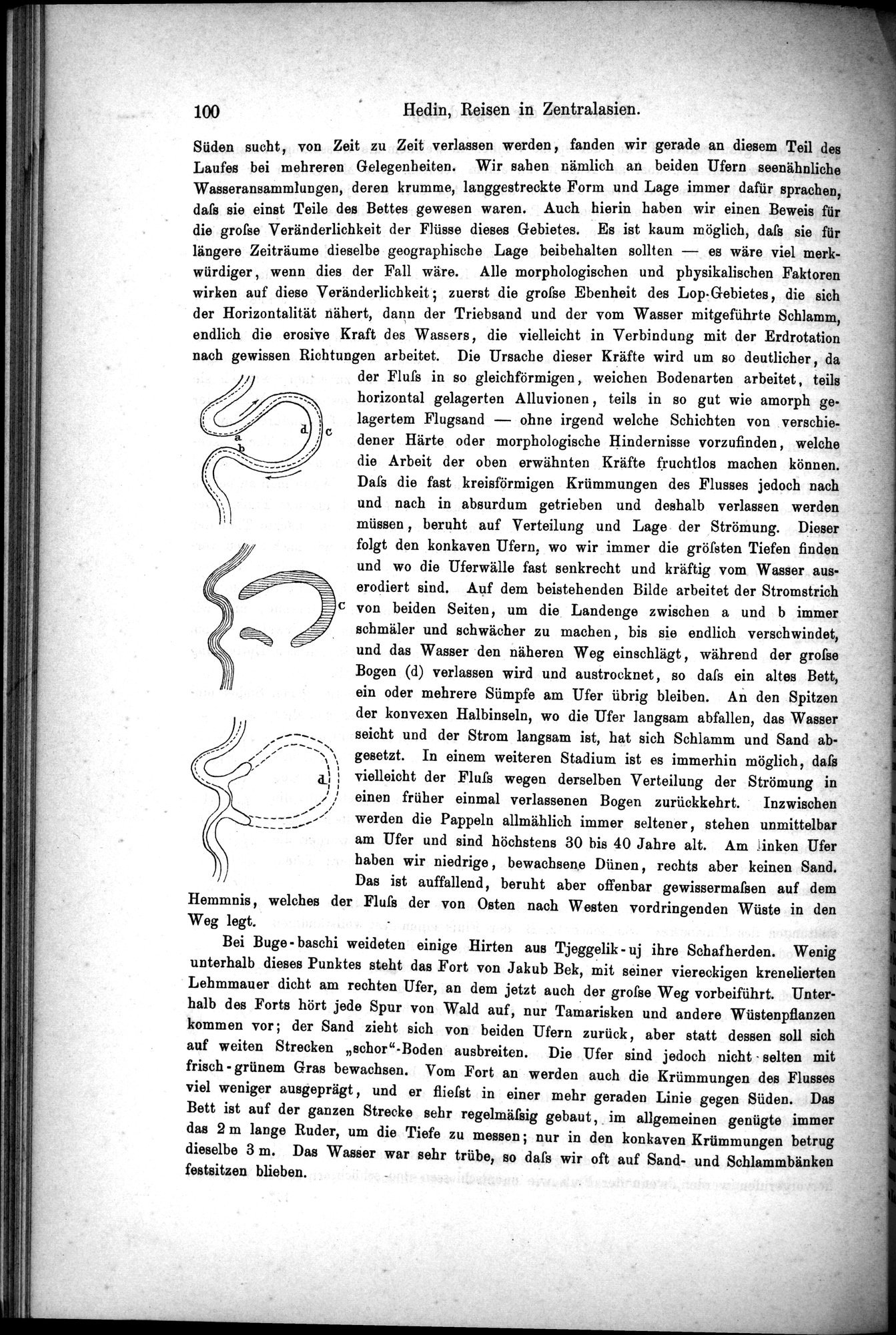 Die Geographische-Wissenschaftlichen Ergebnisse meiner Reisen in Zentralasien, 1894-1897 : vol.1 / Page 112 (Grayscale High Resolution Image)