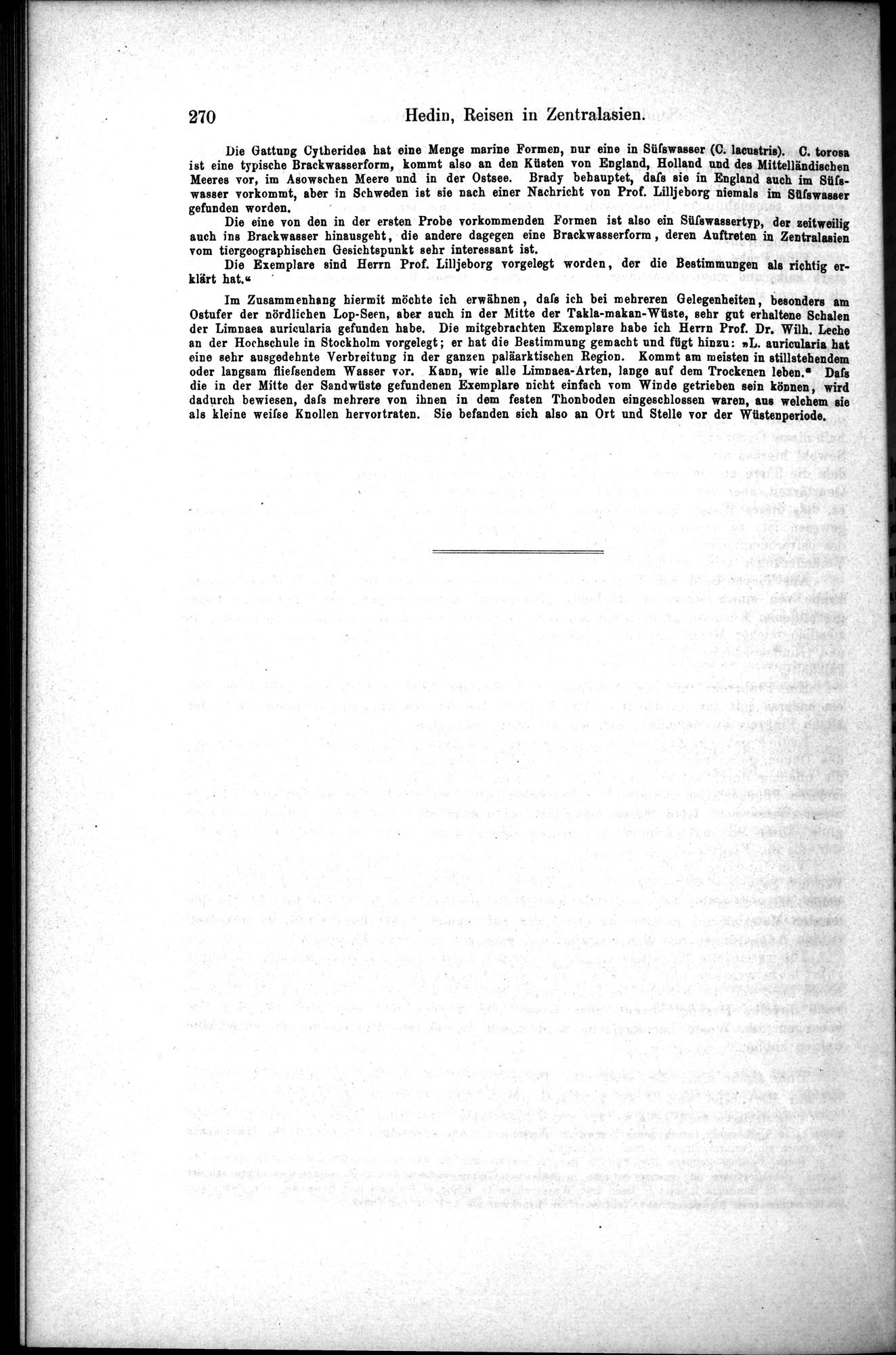 Die Geographische-Wissenschaftlichen Ergebnisse meiner Reisen in Zentralasien, 1894-1897 : vol.1 / 282 ページ（白黒高解像度画像）