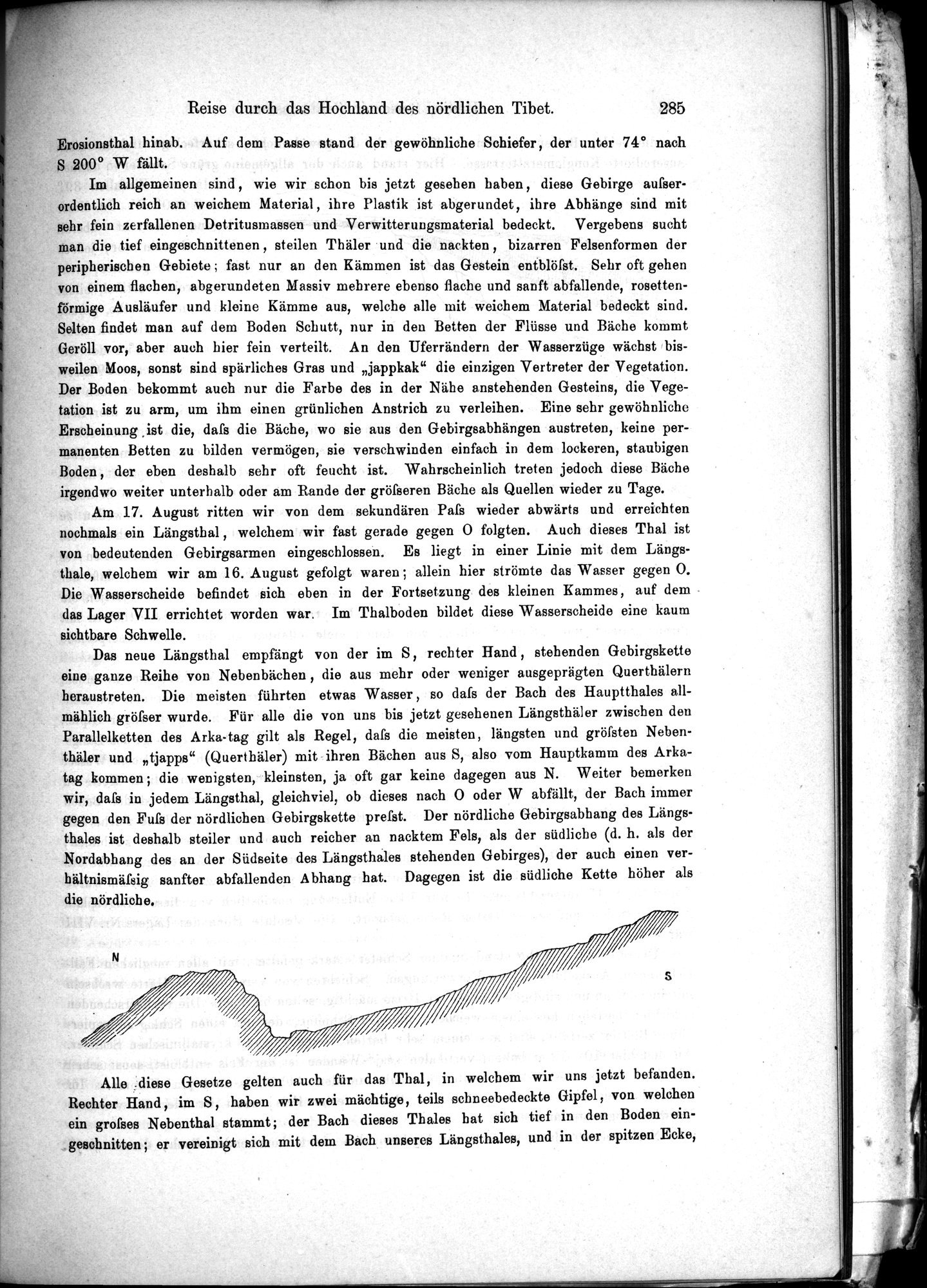 Die Geographische-Wissenschaftlichen Ergebnisse meiner Reisen in Zentralasien, 1894-1897 : vol.1 / Page 297 (Grayscale High Resolution Image)