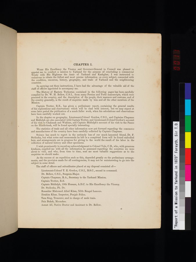 Report of a Mission to Yarkund in 1873 : vol.1 / Page 21 (Color Image)