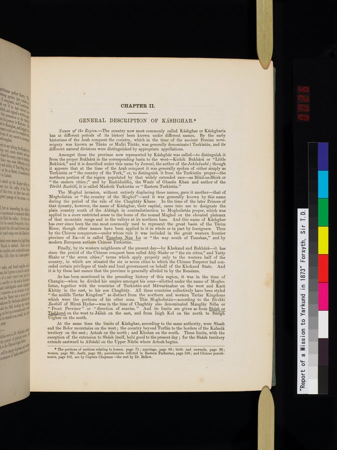 Report of a Mission to Yarkund in 1873 : vol.1 / Page 51 (Color Image)
