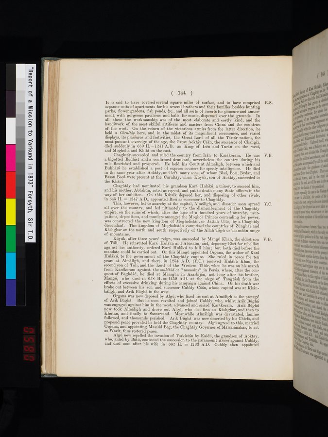 Report of a Mission to Yarkund in 1873 : vol.1 / Page 214 (Color Image)