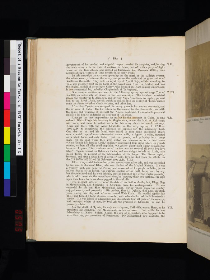 Report of a Mission to Yarkund in 1873 : vol.1 / Page 226 (Color Image)