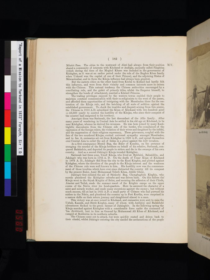 Report of a Mission to Yarkund in 1873 : vol.1 / Page 264 (Color Image)