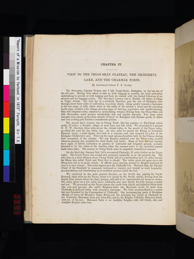 Report of a Mission to Yarkund in 1873 : vol.1 / Page 306 (Color Image)