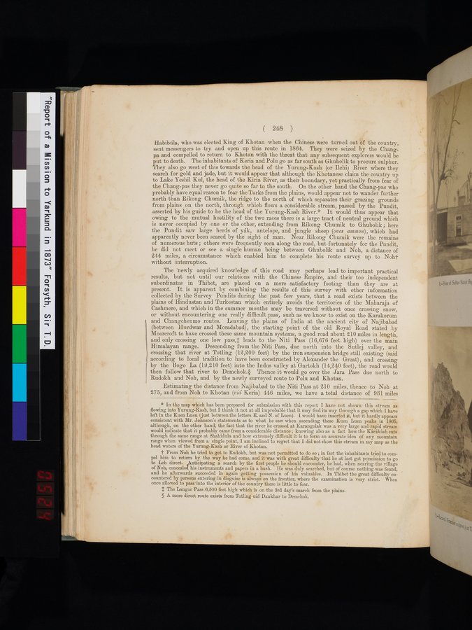 Report of a Mission to Yarkund in 1873 : vol.1 / Page 356 (Color Image)