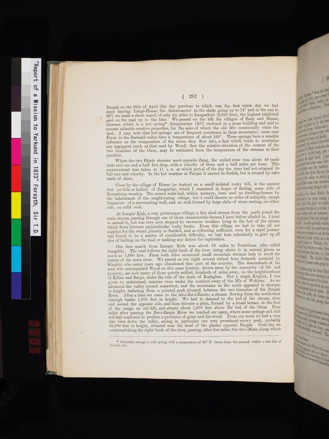 Report of a Mission to Yarkund in 1873 : vol.1 / Page 404 (Color Image)