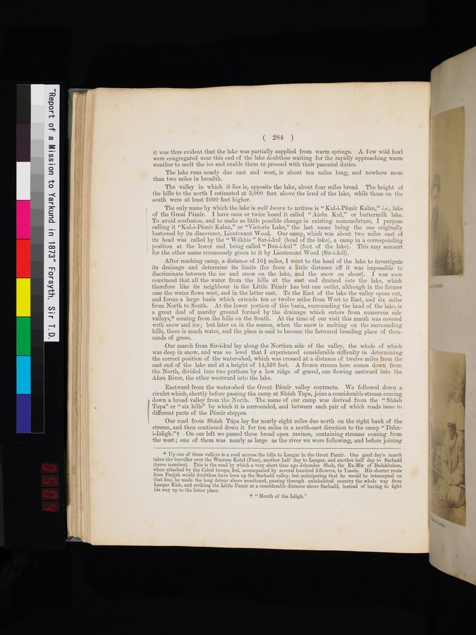 Report of a Mission to Yarkund in 1873 : vol.1 / Page 406 (Color Image)