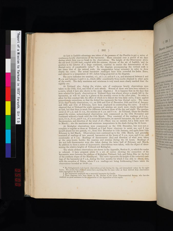 Report of a Mission to Yarkund in 1873 : vol.1 / Page 418 (Color Image)