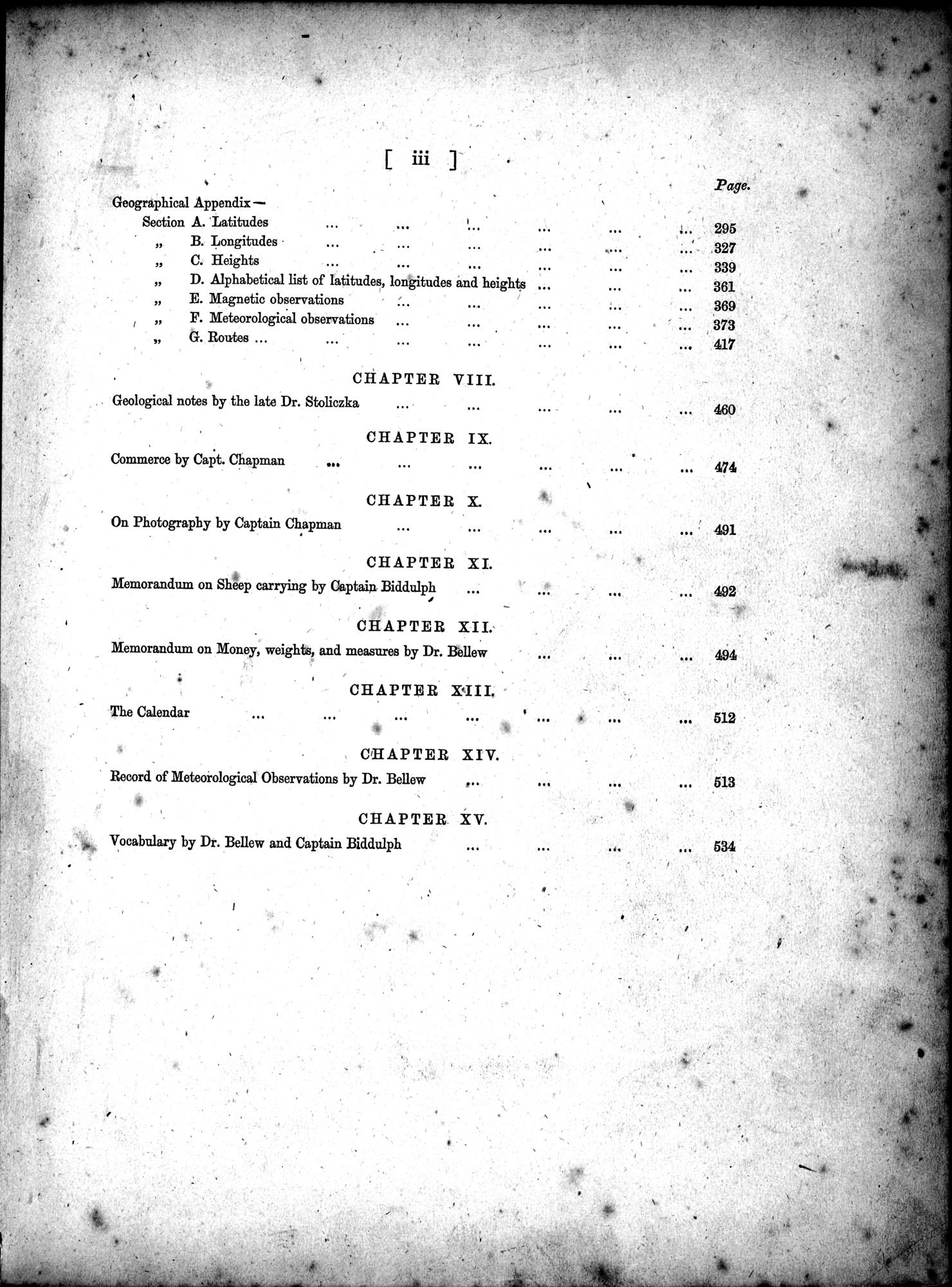 Report of a Mission to Yarkund in 1873 : vol.1 / Page 13 (Grayscale High Resolution Image)