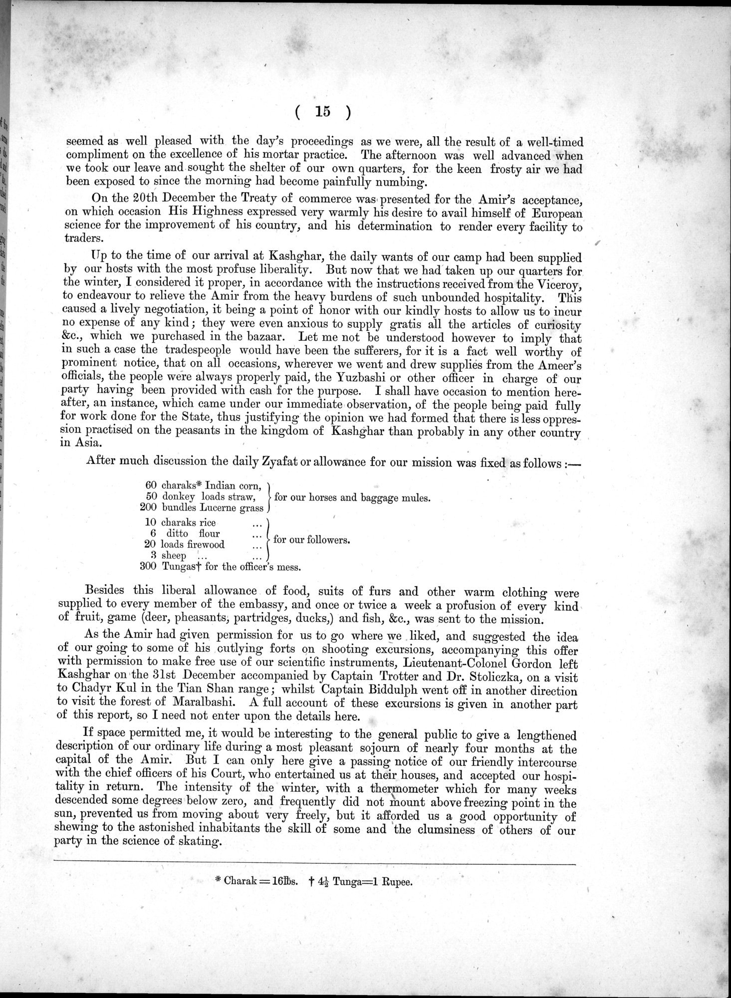 Report of a Mission to Yarkund in 1873 : vol.1 / Page 39 (Grayscale High Resolution Image)